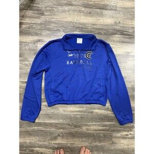 Nike Cubs Baseball Quarter Zip Zip Jacket Women’s   Size medium
